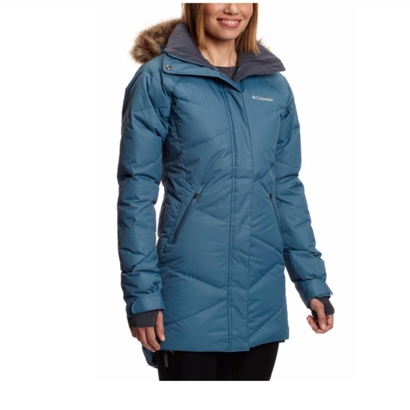 Mid Jacket Omni Heat Fur Hood Parka 